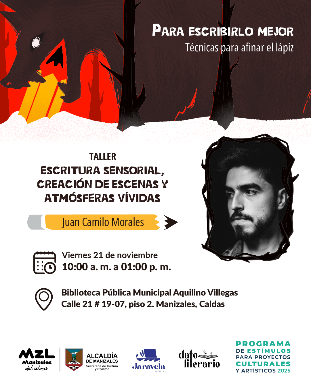 Taller 7 - Escritura sensorial, creación de escenas y atmósferas vívidas